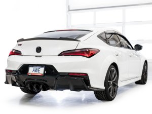 Acura Integra Performance Exhaust - AWE Tuning - Cat Back Touring - Triple Diamond Black - 2024+